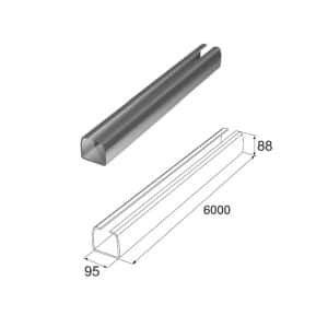 балка прокатная doorhan 95х88х5 балка прокатная doorhan 95х88х5