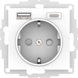 розетка 1-м б/з со шторками сп 16а с 2 usb a+c 5в/2,4а/3,0а 2х5в/1,5а atlasdesign белый/8 розетка 1-м б/з со шторками сп 16а с 2 usb a+c 5в/2,4а/3,0а 2х5в/1,5а atlasdesign белый/8