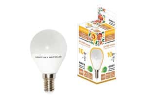 лампа led 4000k 10w 220-230в цоколь e14 народная лампа led 4000k 10w 220-230в цоколь e14 народная