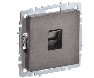 розетка компьютерная 1-м rj45 кат. 5e рк10-бртб brite бронза iek розетка компьютерная 1-м rj45 кат. 5e рк10-бртб brite бронза iek