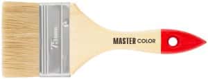 кисть флейцевая master color натур. щетина 75мм, 55% топс, лакиров.ручка/12 кисть флейцевая master color натур. щетина 75мм, 55% топс, лакиров.ручка/12