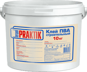 клей пва bergauf praktik строительный, 10 кг/44 клей пва bergauf praktik строительный, 10 кг/44