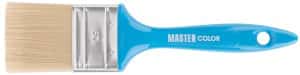 кисть флейцевая master color искусственная щетина 50мм, нерж. обжим, пласт. ручка,толщ. 14 мм/12 кисть флейцевая master color искусственная щетина 50мм, нерж. обжим, пласт. ручка,толщ. 14 мм/12