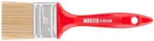 кисть флейцевая master color светлая натур. щетина 50 мм, нерж.обжим, пласт. ручка, толщ. 14 мм, 70% пбt/30% /12 кисть флейцевая master color светлая натур. щетина 50 мм, нерж.обжим, пласт. ручка, толщ. 14 мм, 70% пбt/30% /12