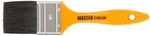 кисть флейцевая master color чёрн.смеш. щетина 50мм, нерж. обжим, пласт.ручка, толщ. 14 мм, 70% пбt/30% /12 кисть флейцевая master color чёрн.смеш. щетина 50мм, нерж. обжим, пласт.ручка, толщ. 14 мм, 70% пбt/30% /12