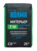 смесь сухая цементная клеевая волма-интерьер, 25 кг /48