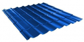металлочерепица супермонтерей синий (ral 5005) 1195х3000х0,4мм