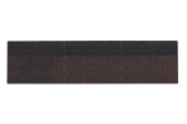 гибкая черепица shinglas коньково-карнизная (коричневый оптима) 5м2/40 поддон 4к4е21-1200