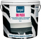 шпатлека финишная полимерная влагостойкая лето-зима 18кг bergauf uni pasta